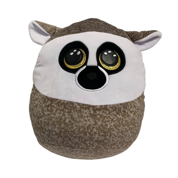 Ty Squish A Boo Linis the Lemur Soft Plush Stuffed Animal Toy Pillow 14 in tall - Picture 1 of 7